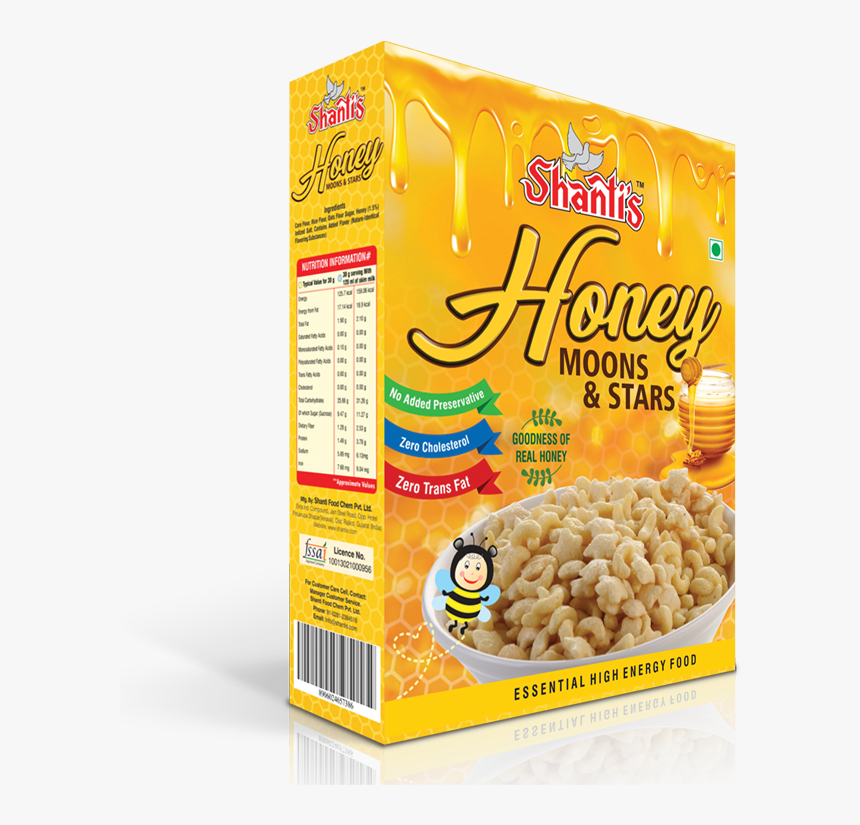 Honey Moons And Stars , Png Download - Stars And Moons Food, Transparent Png