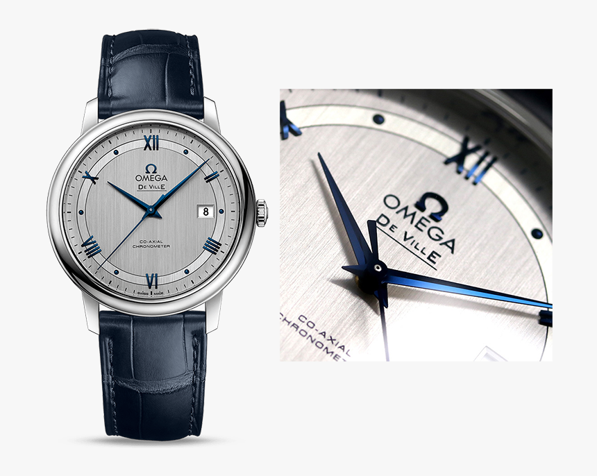 Omega De Ville Prestige Blue, HD Png Download