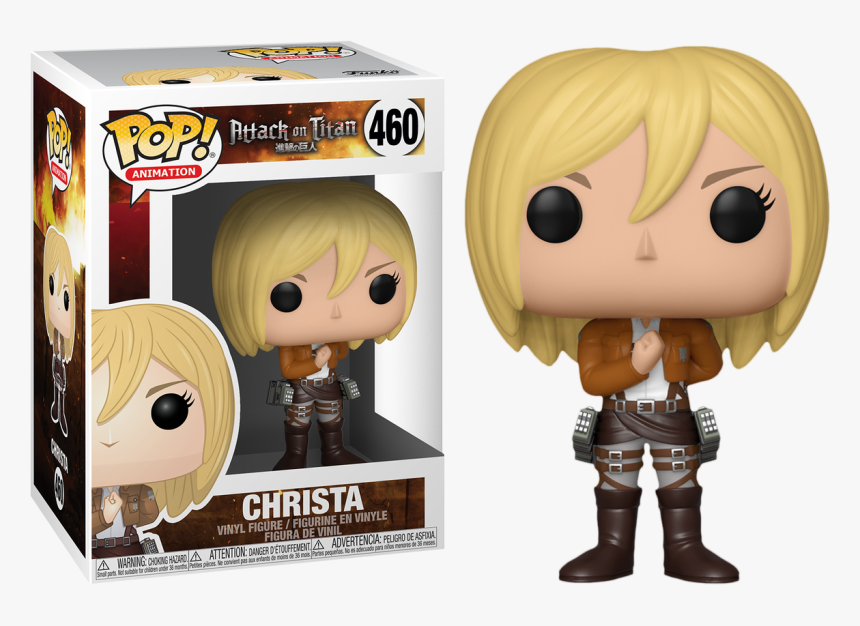 Funko Pop Attack On Titan - Funko Pop Attack On Titan Christa, HD Png Download