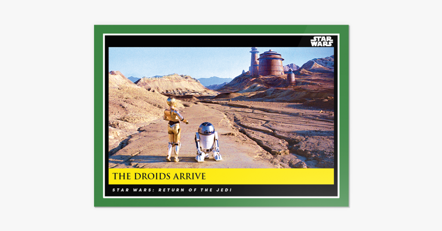 The Droids Arrive - C3po Return Of The Jedi, HD Png Download