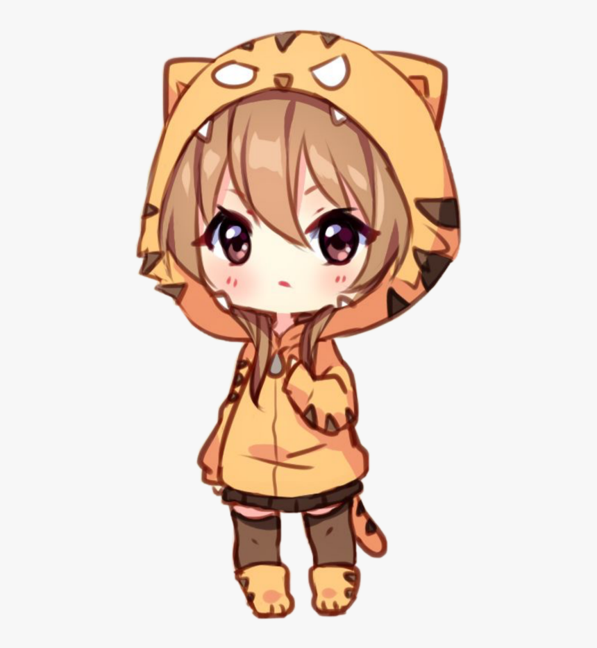 #taiga - Cute Anime Girl Chibi, HD Png Download