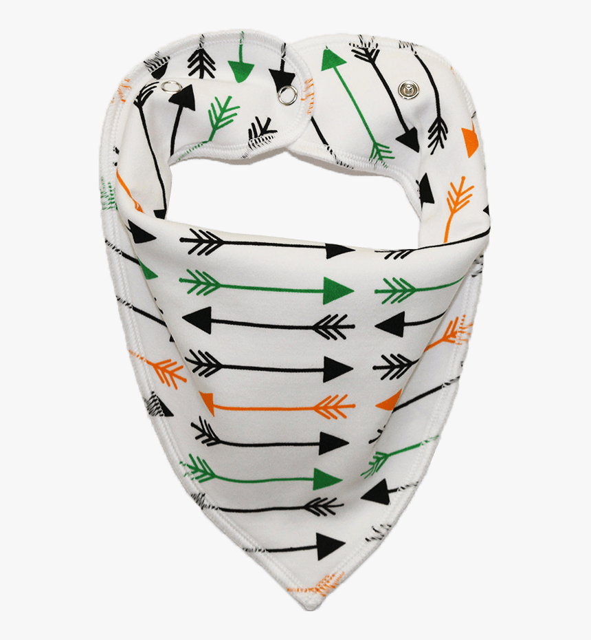 Arrow Print White Dog Bandana - Lampshade, HD Png Download