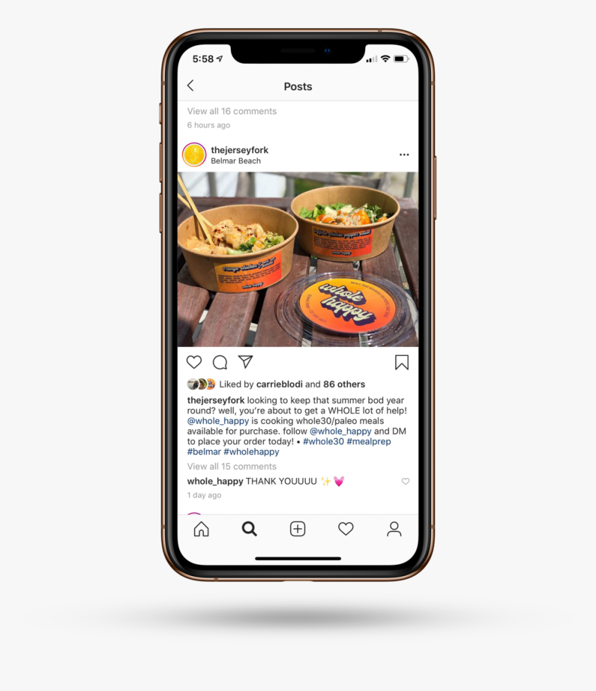 Worked With Local Food Blogger @thejerseyfork For Promotion - Iphone 11 Pro 電池 容量, HD Png Download