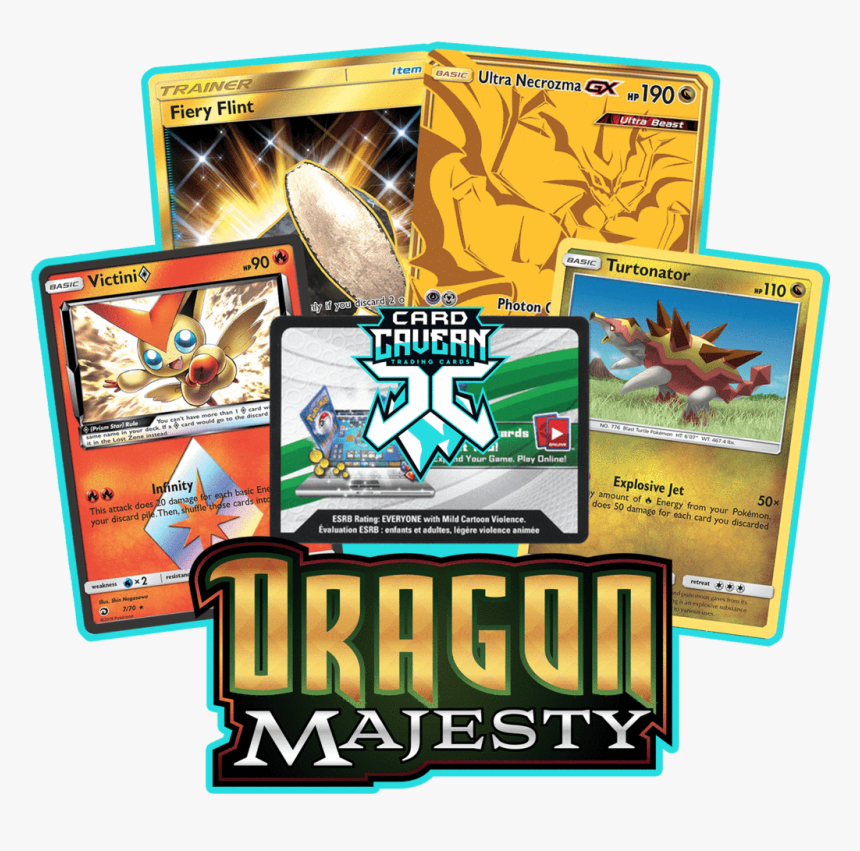 Pokemon Dragon Majesty Cards List, HD Png Download