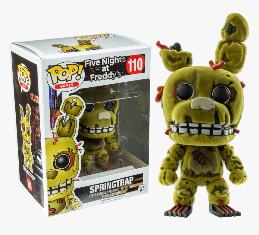Flocked Springtrap Funko Pop, HD Png 