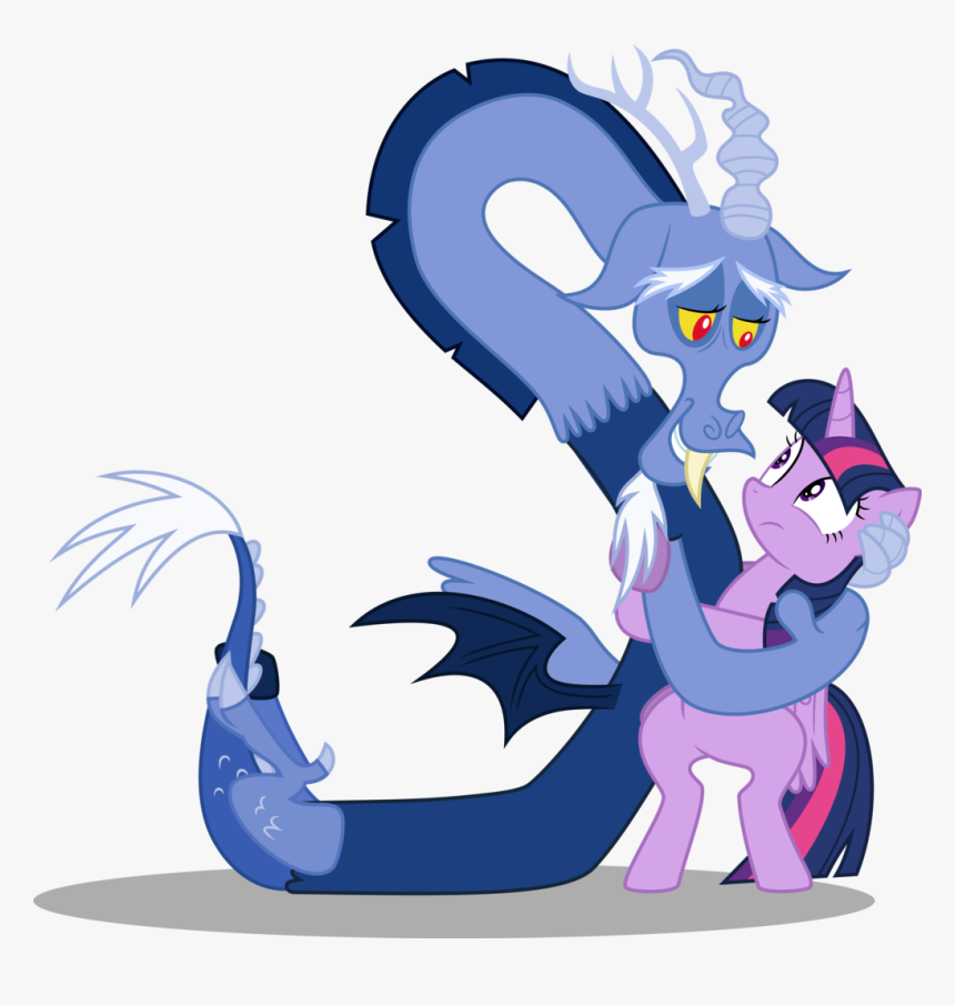 Alicorn Artist Mactavish - Discord And Twilight Dancing, HD Png Download