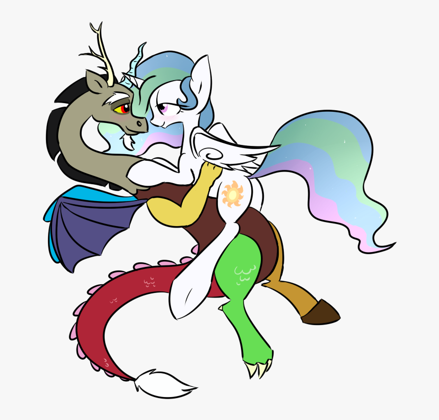 Bakasan, Bedroom Eyes, Cuddling, Discord, Dislestia, - Cartoon, HD Png Download