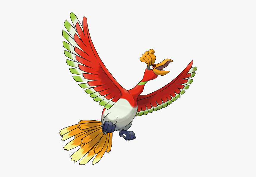 Butterfree - Ho Oh Pokemon, HD Png Download