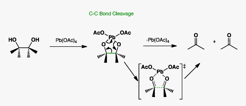 Lead Tetraacetate Reaction With Alcohols, HD Png Download