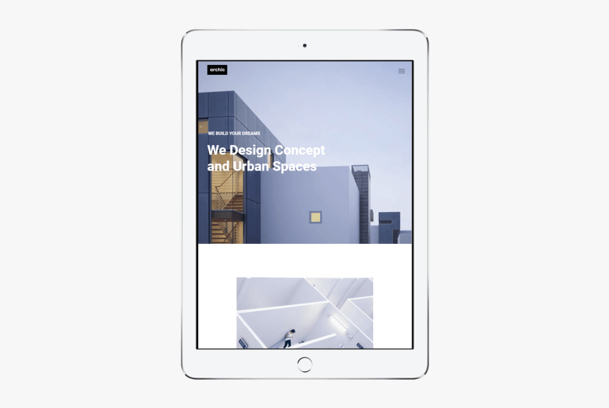 Architect Template Tablet/ipad View - Tablet Computer, HD Png Download