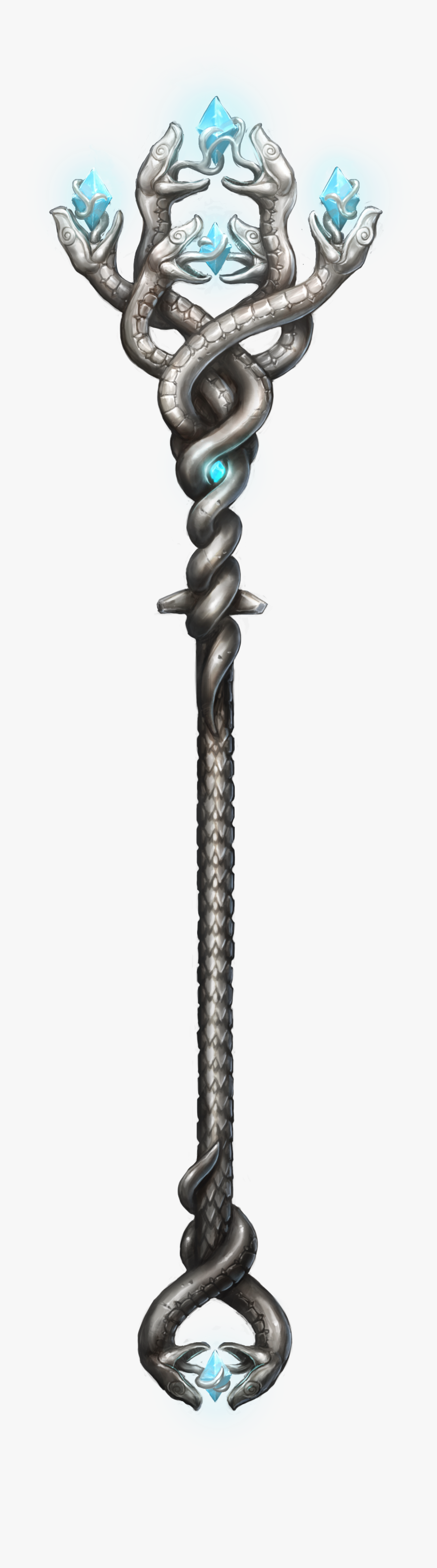 Staff Transparent Arcane Focus - Staff Dungeons And Dragons, HD Png Download
