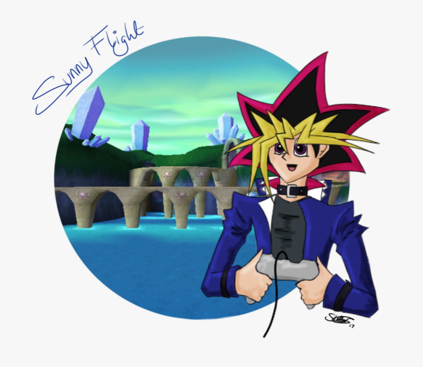 Sunny Flight Ost
the First Of Five Pics Revolving Around - Cartoon, HD Png Download