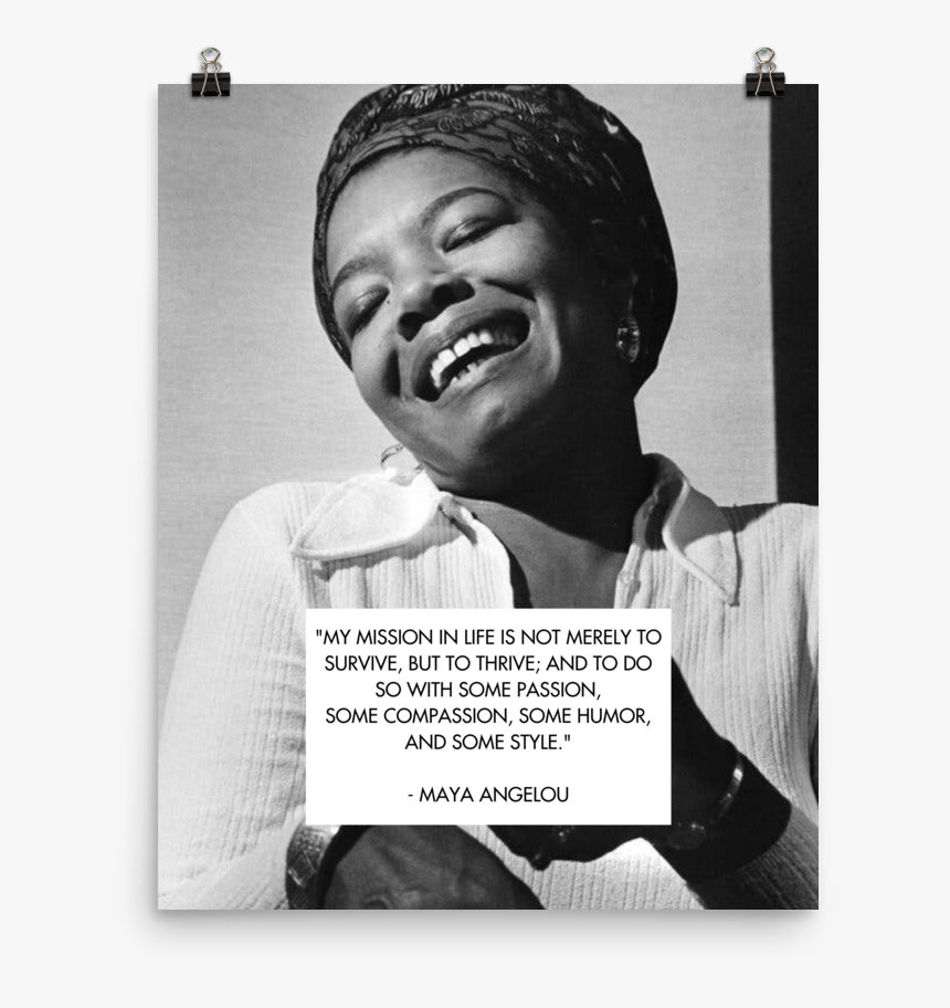 Maya Angelou Png, Transparent Png