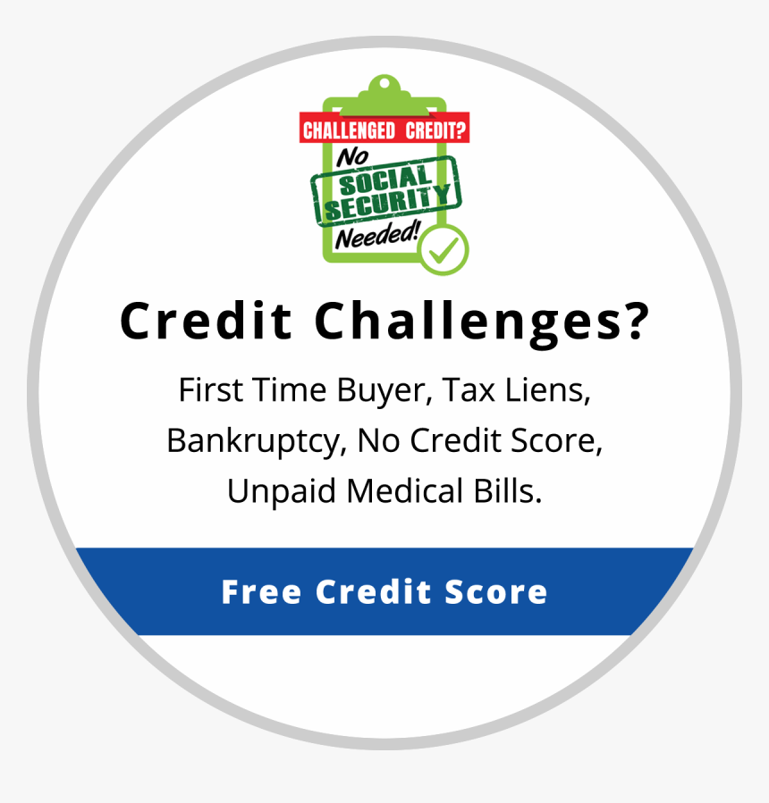 Credit Challenges - Circle, HD Png Download