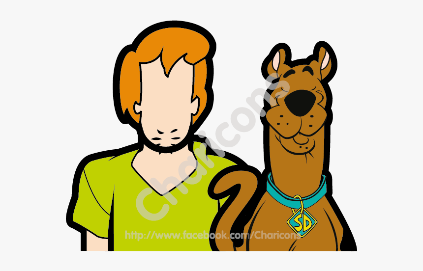 Scooby Doo Clipart Head - Scooby Doo And Shaggy Vector, HD Png Download