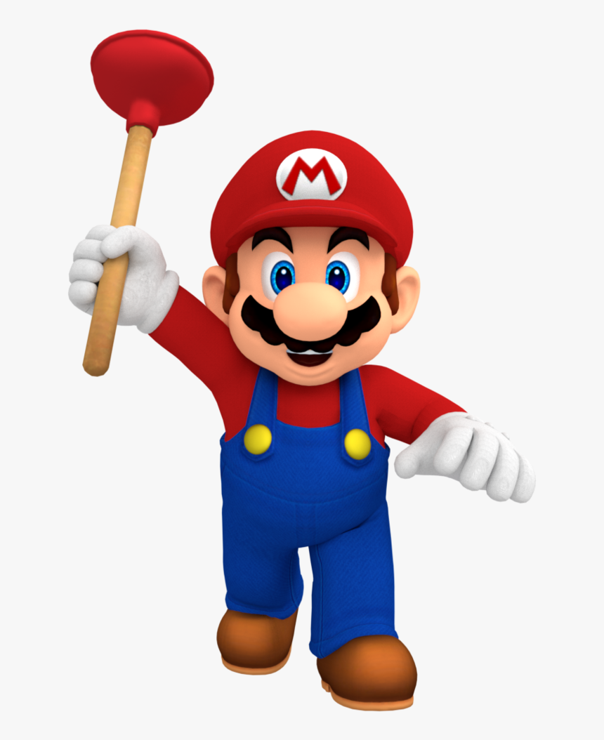 Mario And Luigi Plunger, HD Png Download