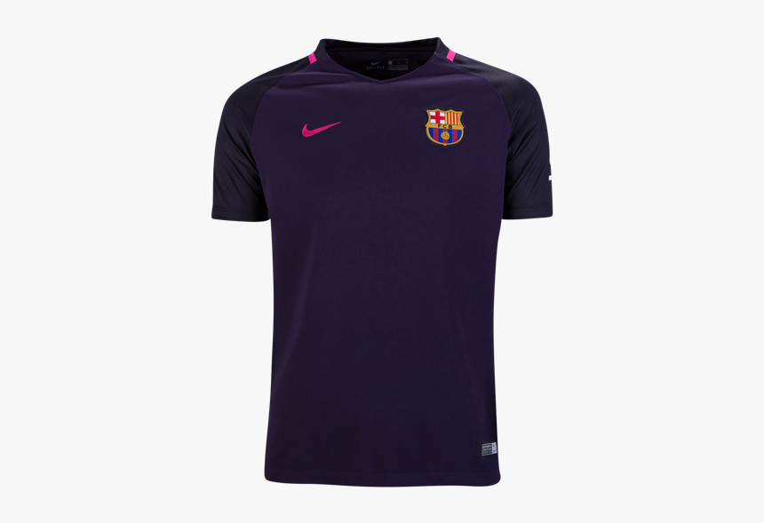 Nike Barcelona Youth Away Jersey 16/17 - Active Shirt, HD Png Download