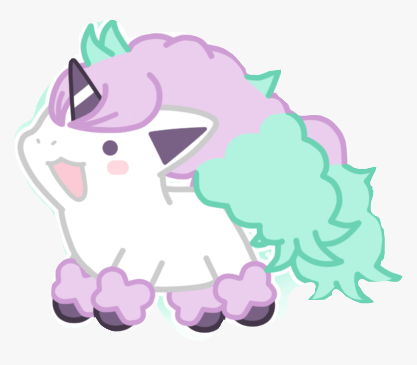 Galactic Ponyta~ - Illustration, HD Png Download