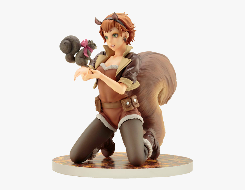 Squirrel Girl Bishoujo Statue, HD Png Download