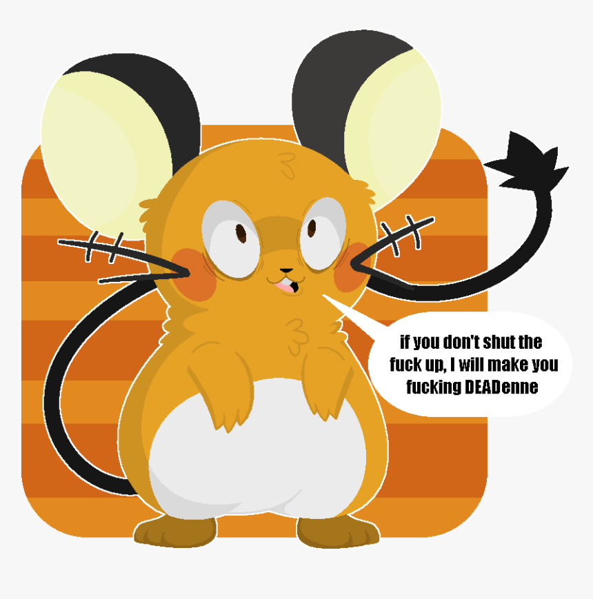 Pkmn - Dedenne - Cartoon, HD Png Download