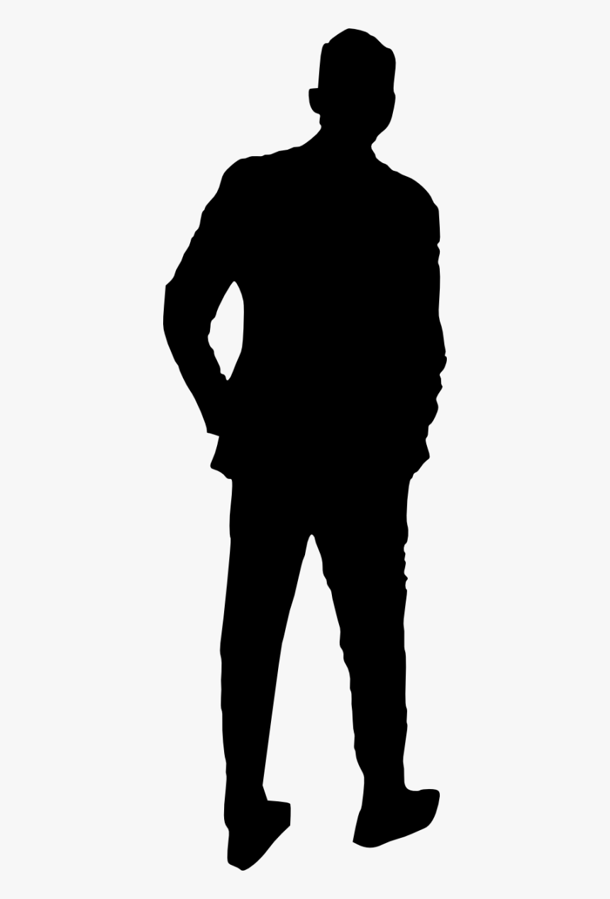 Man Silhouette Transparent Background, HD Png Download