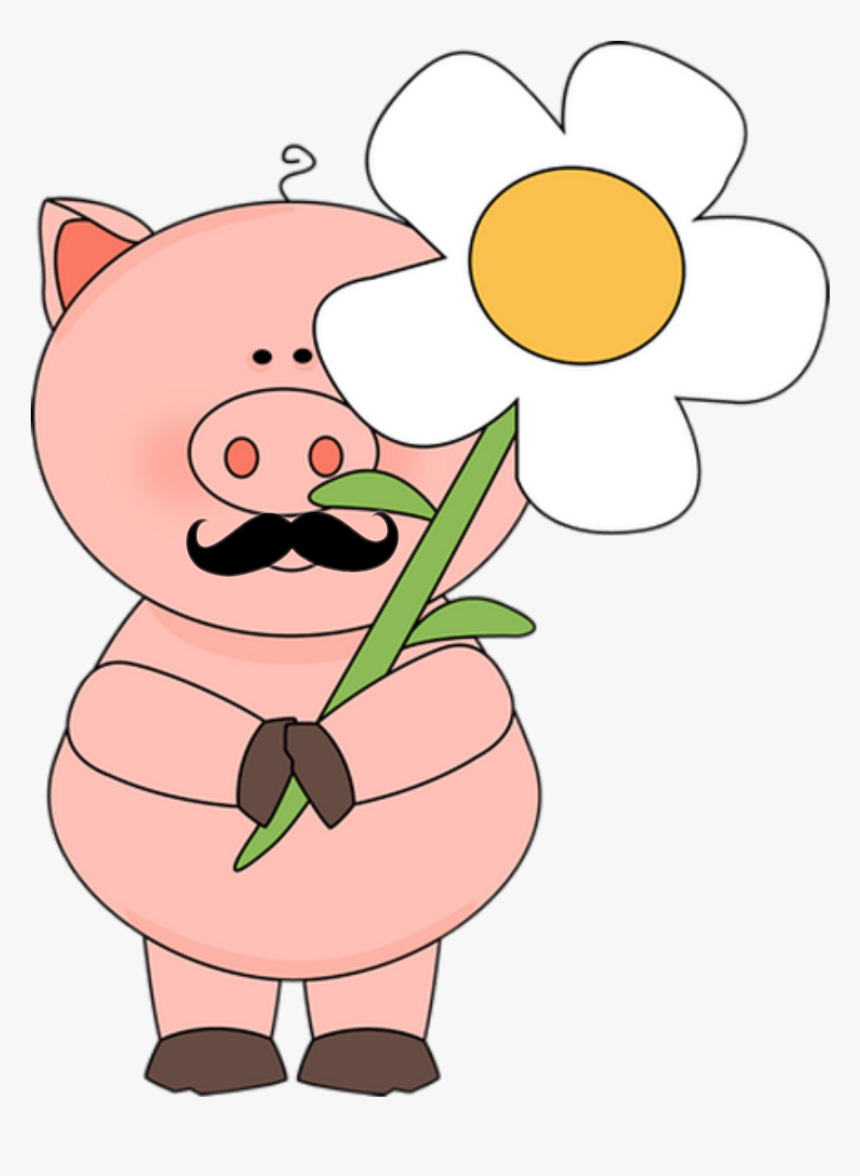#pig #mostacho #cerdito #bigote - Clean Dirty Clipart, HD Png Download