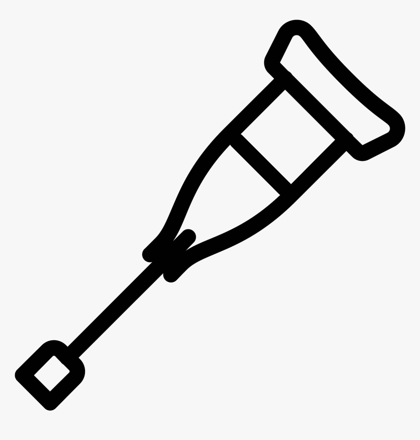 Crutches Png - Crutch Svg, Transparent Png