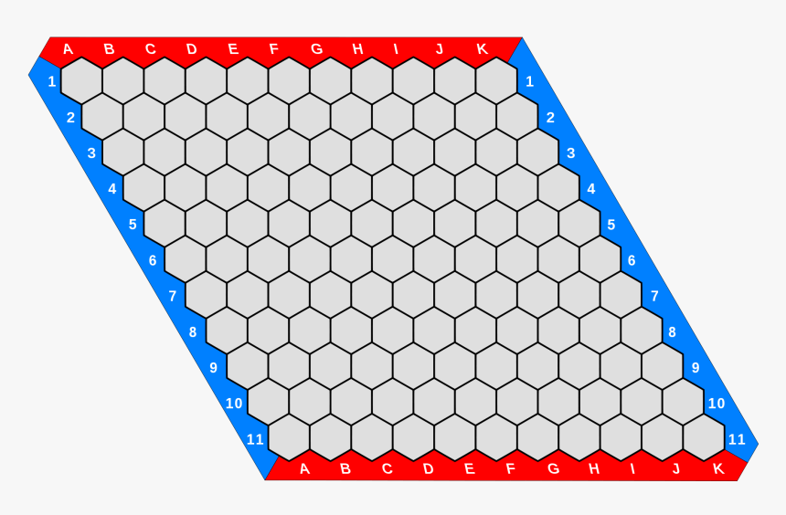 11 X 11 Hex, HD Png Download