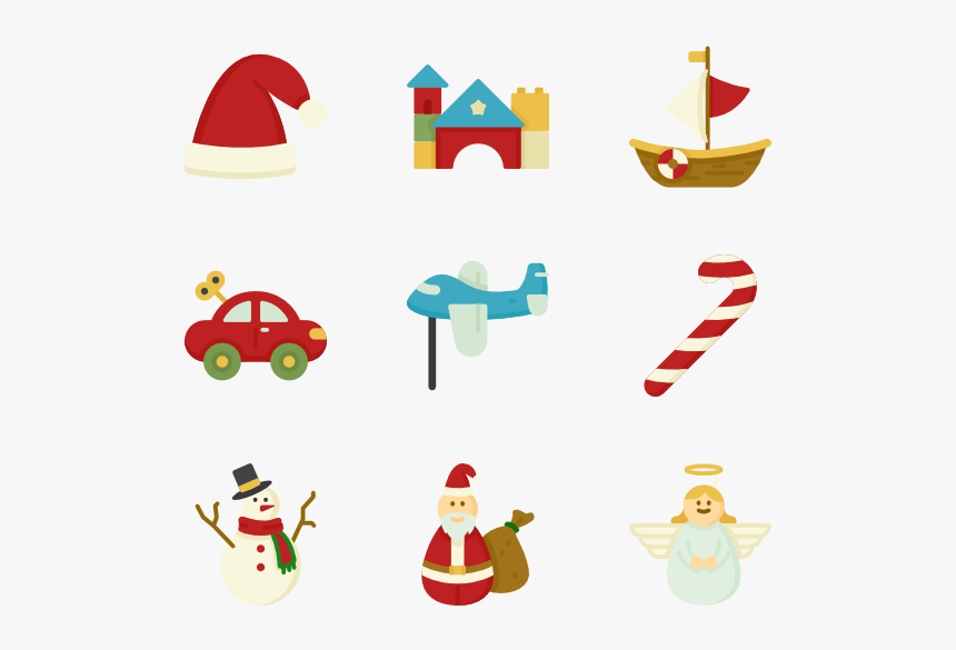 Christmas Toys Png Icon, Transparent Png