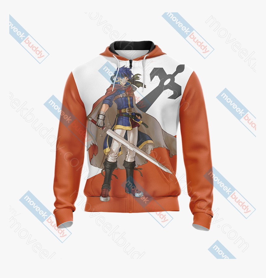 Ike New Unisex Zip Up Hoodie Jacket, HD Png Download