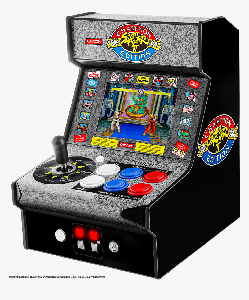 My Arcade Street Fighter 2, HD Png Download