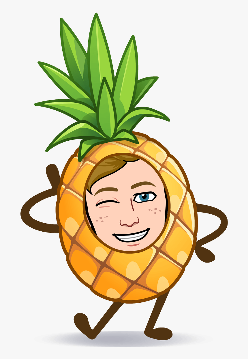 Pineapple Bitmoji, HD Png Download