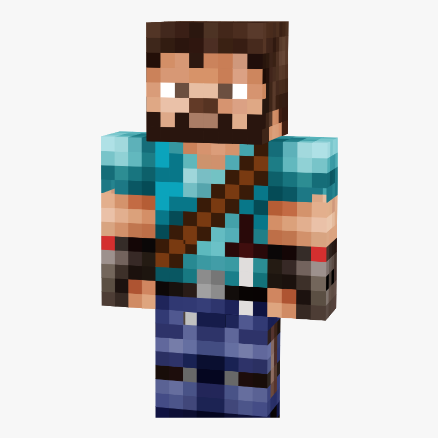 Sneaking Into Black Beards Pirate Ship - Steve Explorador Skin, HD Png Download