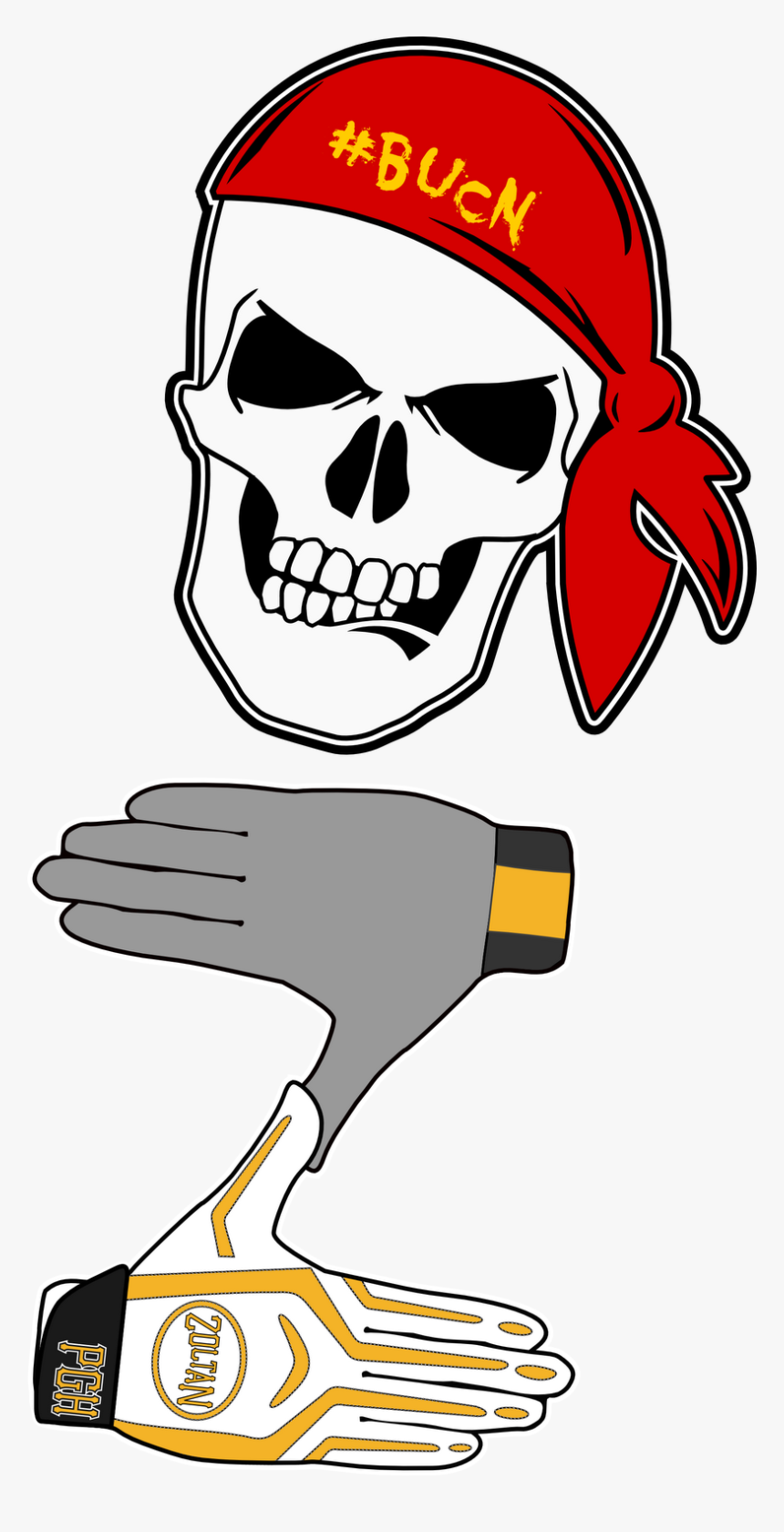 Clipart Of Pittsburgh Pirates Baseball Players Png, Transparent Png