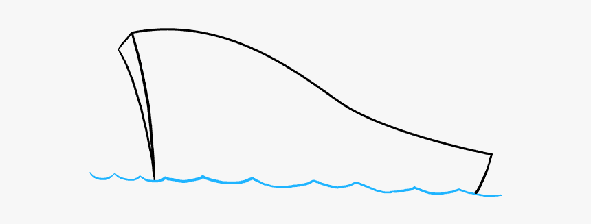 How To Draw Ship - Line Art, HD Png Download