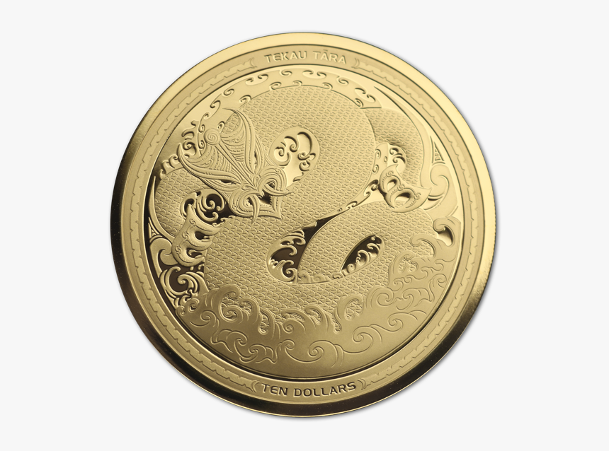 Taniwha Gold Coin, HD Png Download