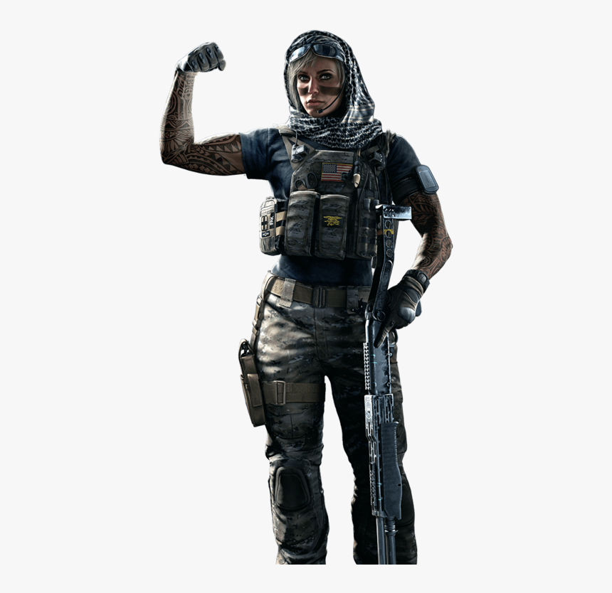 Dust Line Valk - Valkyrie Tattoo Rainbow Six, HD Png Download