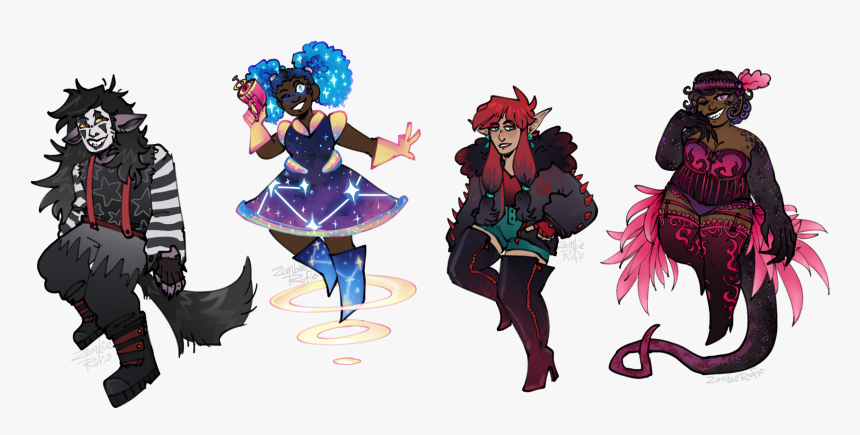 Pokemon Gijinka Adopts - Cartoon, HD Png Download