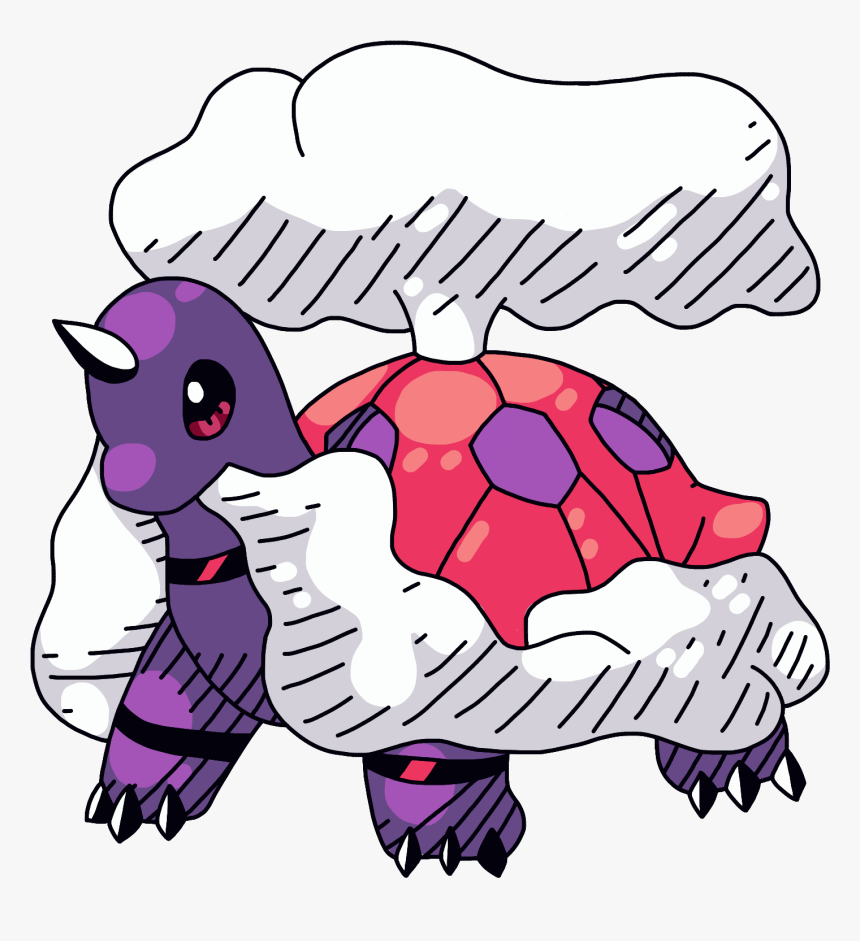 #pokemonfusion #dragonair #torkoal #pokemon - Illustration, HD Png Download
