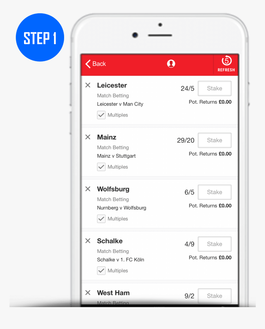 Step 1 How To Place A Canadian Bet , Png Download - Iphone, Transparent Png