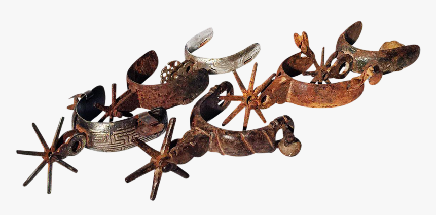 Spurs Drawing Mexican Style - Rein, HD Png Download