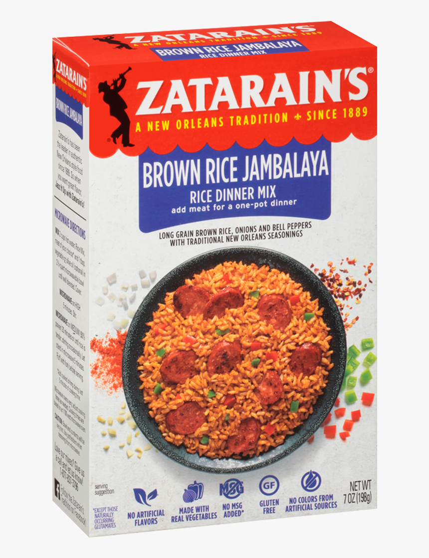 Zatarain's Yellow Rice With Broccoli, HD Png Download