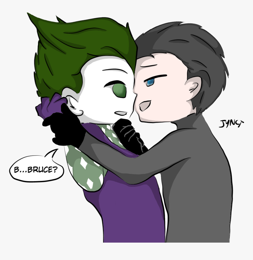 Not Quite Chibi, But Still Telltale Batjokes Owo - Cartoon, HD Png Download