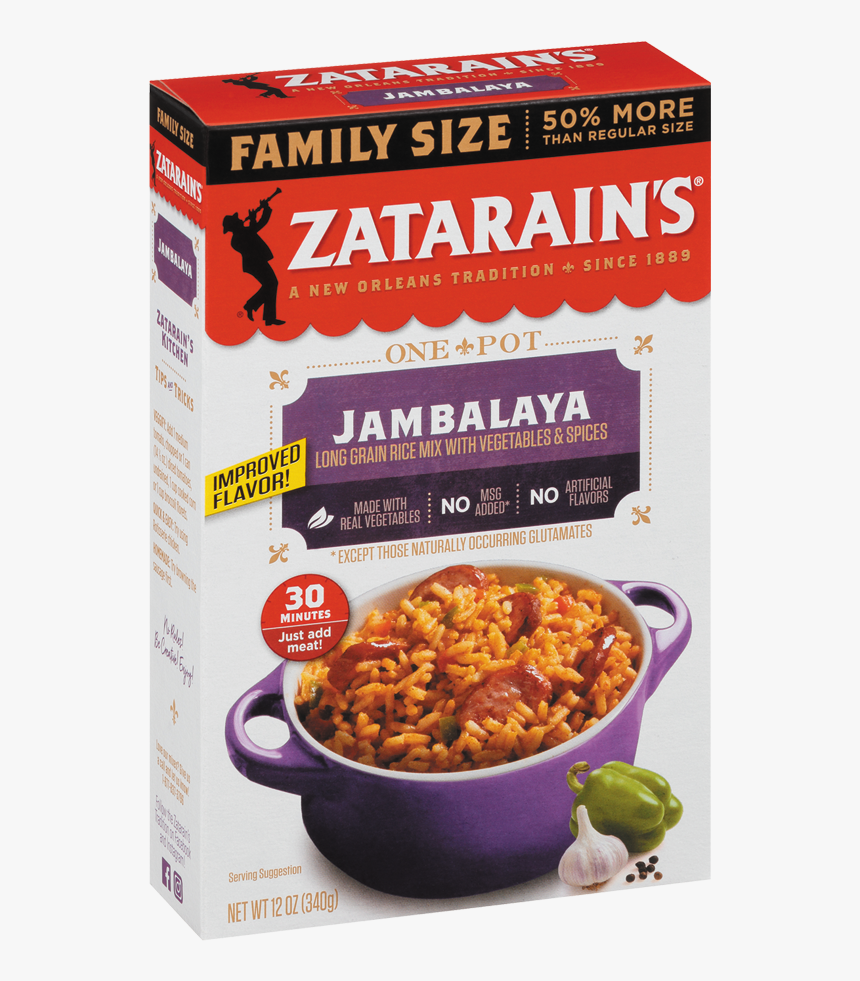 Zatarain's Red Beans And Rice, HD Png Download