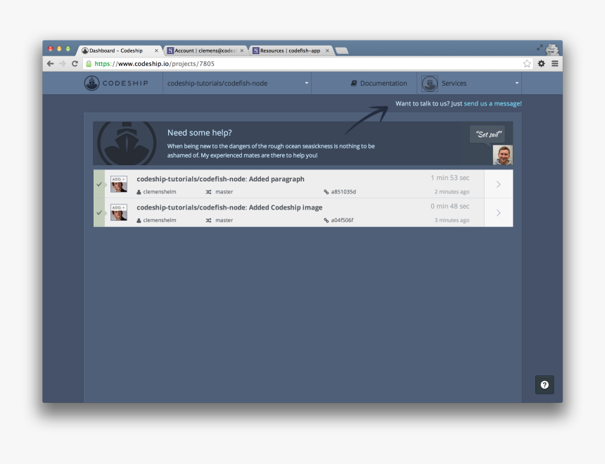 After About 2 Minutes Your Application Is Online - Github Django App, HD Png Download