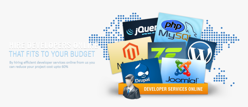 Wordpress Web Developer With 1 To 3 Years Experience - Website Developer Web Banner, HD Png Download