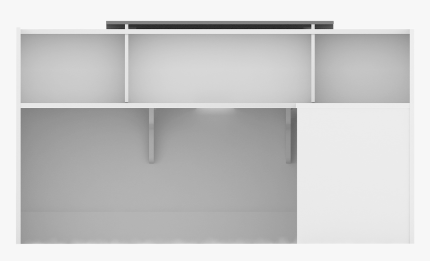 Sorrento Reception Counter 
 Class Lazy - Shelf, HD Png Download