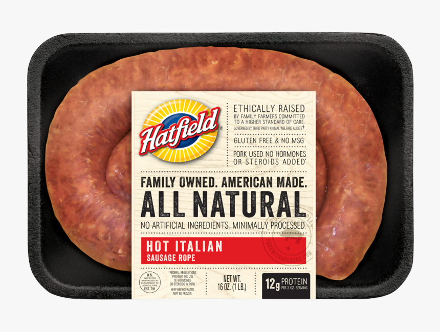 Hatfield All Natural Sausage Family, HD Png Download
