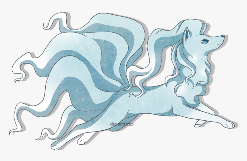 Ninetales Alola Form - Ninetales Alola Shiny Png, Transparent Png