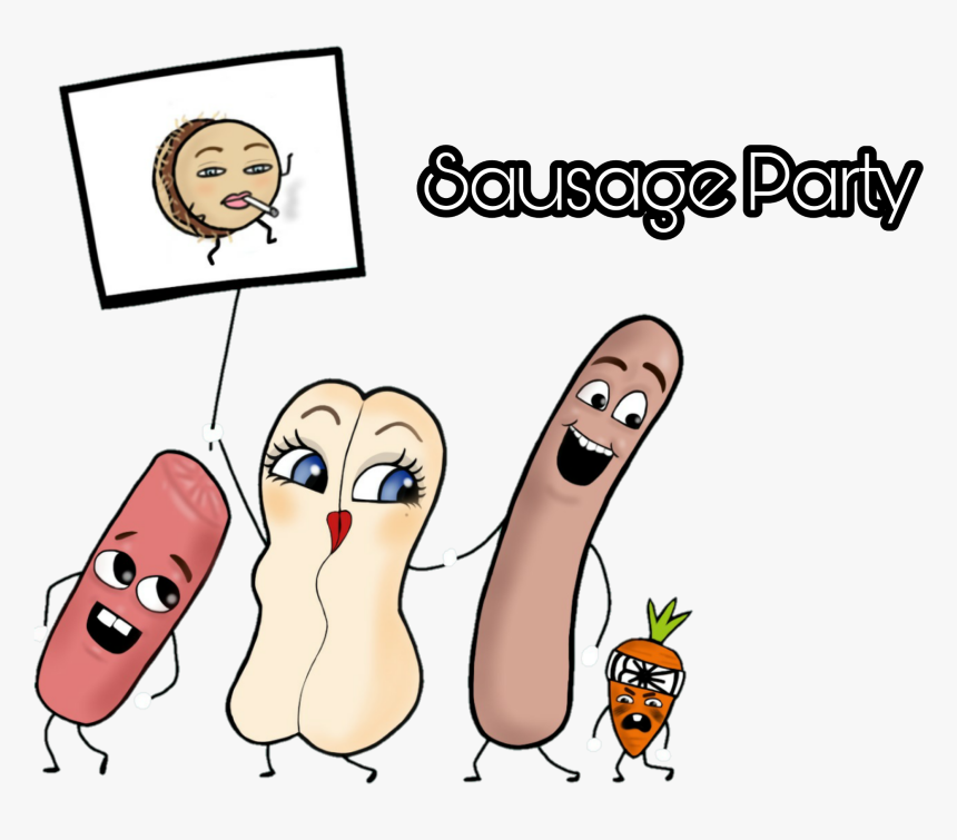 #sausageparty - Cartoon, HD Png Download